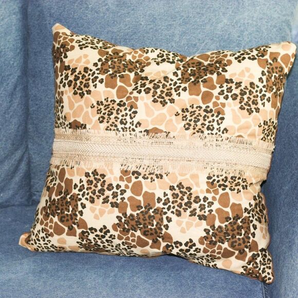 Accent Pillow Animal Print 20 x 20 NEW - Picture 11 of 13
